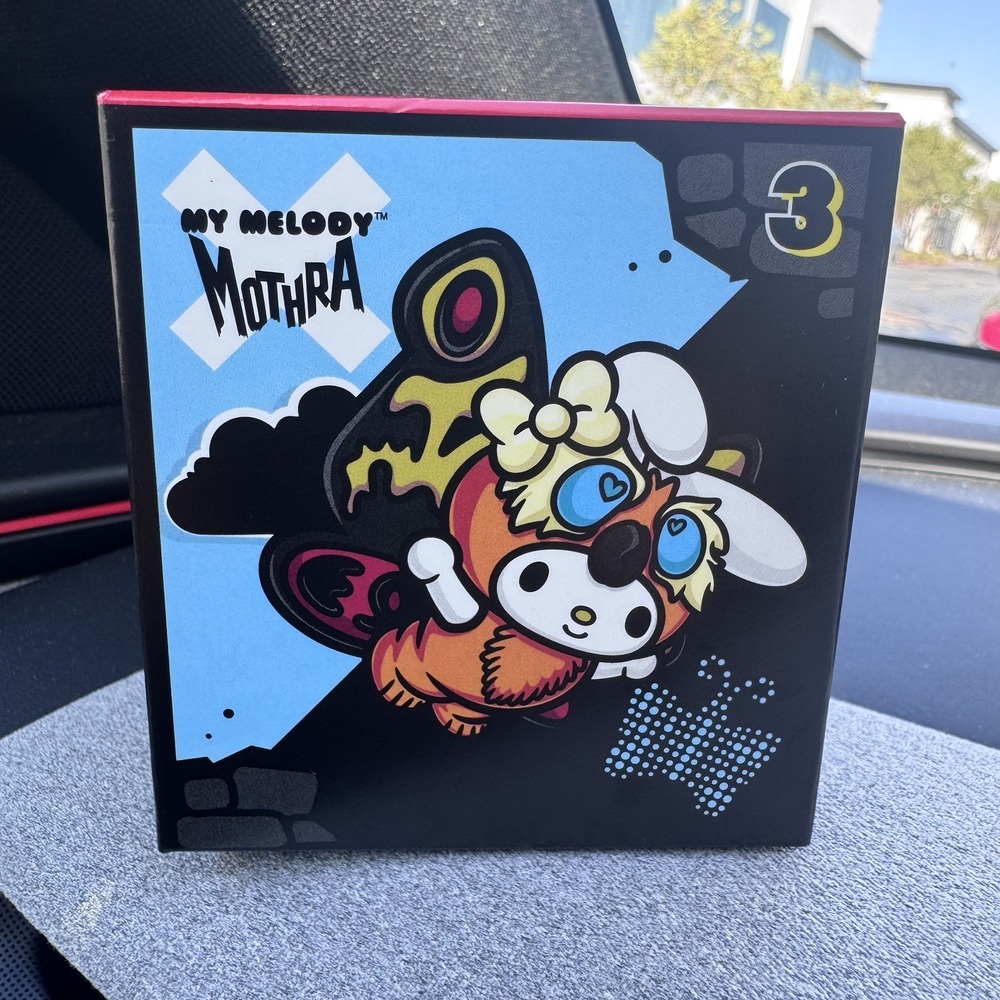 2026 McDonald's Cute Meets Kaiju Happy Meal Toy#03- My Melody / Mothra sealed